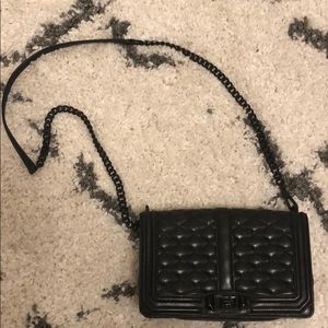 REBECCA MINKOFF CHEVRON QUILTED CROSSBODY